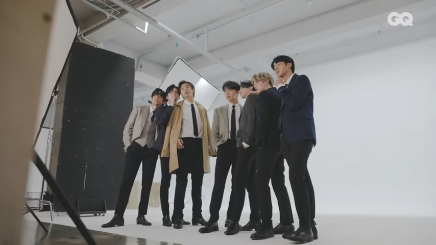 Foto-foto BTS GQ Japan - Foto: YouTube GQ Japan